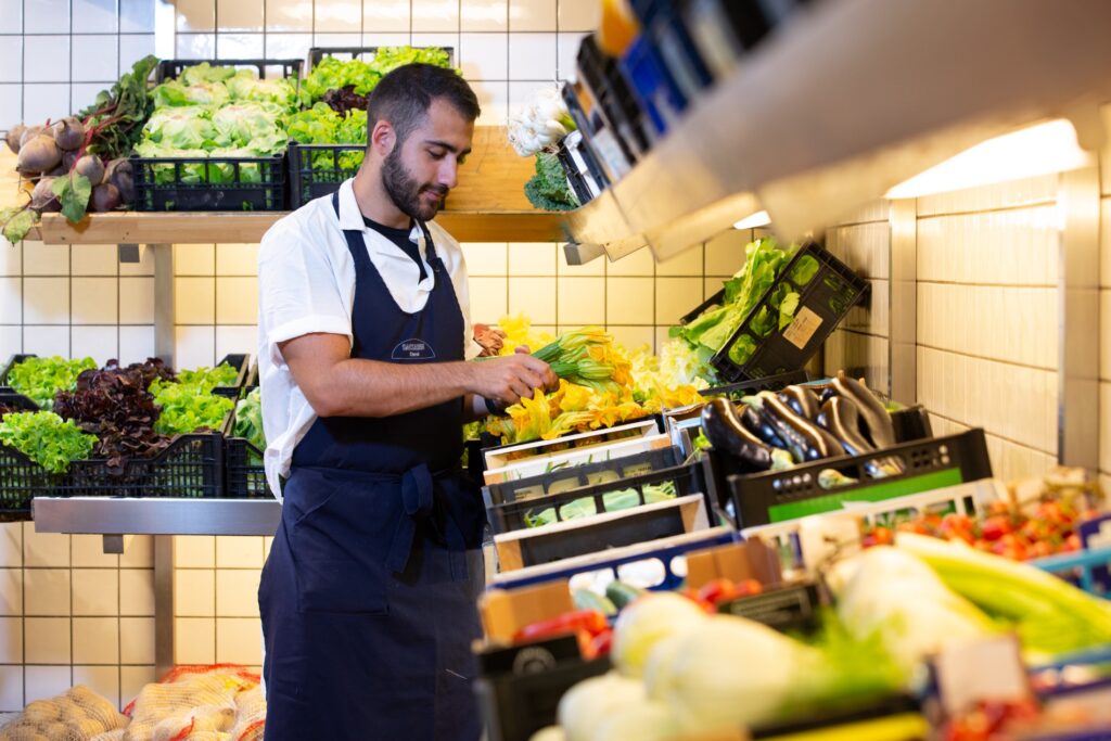 reparto ortofrutta macelleria saccardi